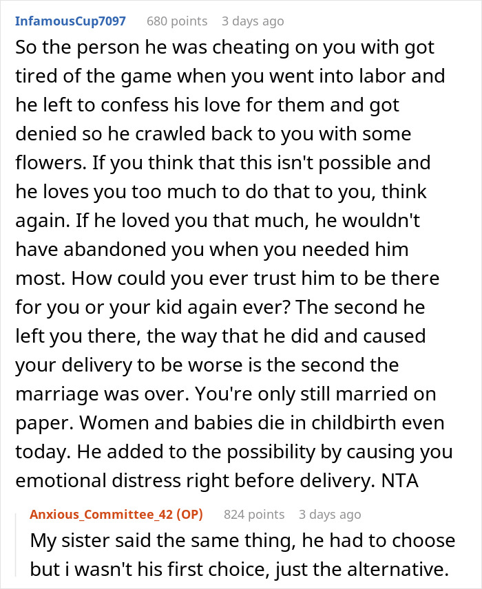 “Something Fishy Is Going On”: Husband Bails On Wife In Delivery Room, She Doesn’t Buy His Excuse “Something Fishy Is Going On”: Husband Bails On Wife In Delivery Room, She Doesn’t Buy His Excuse