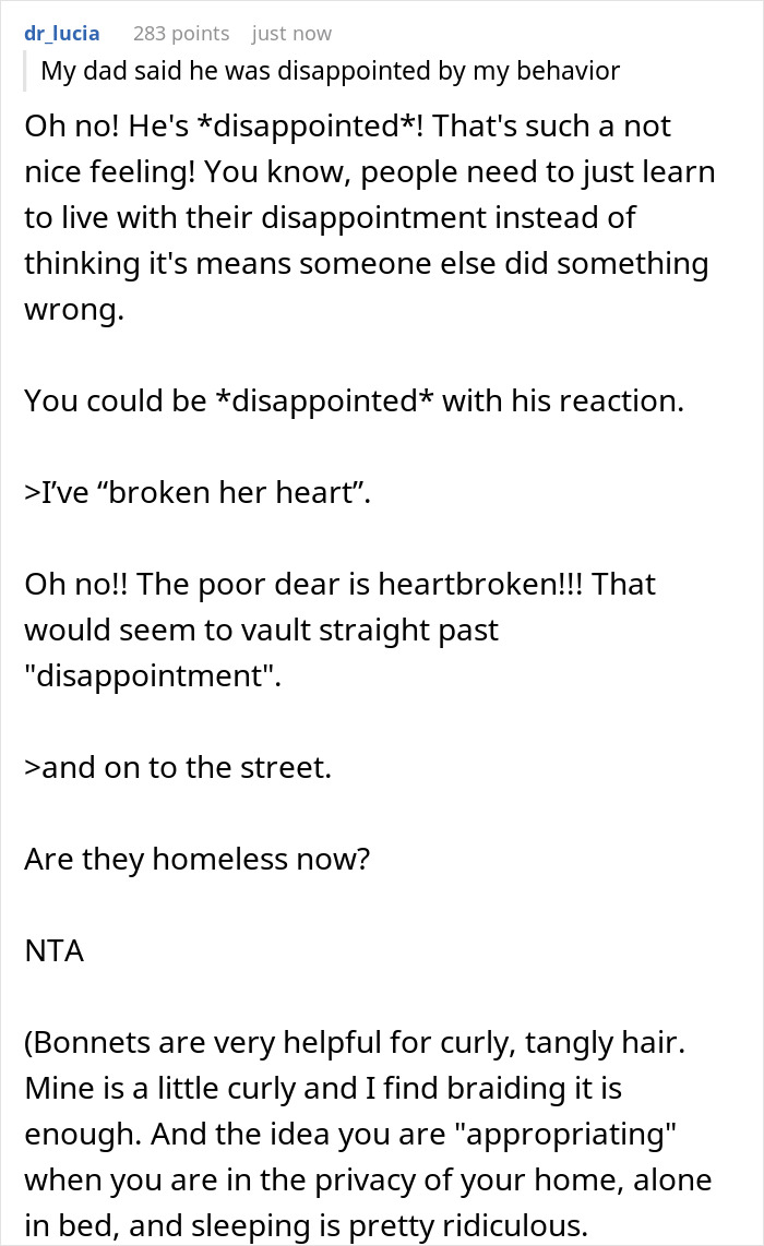 Woman Insists BF&rsquo;s Daughter Is Racist For Wearing A Bonnet, It Gets Them Kicked Out From Her Home