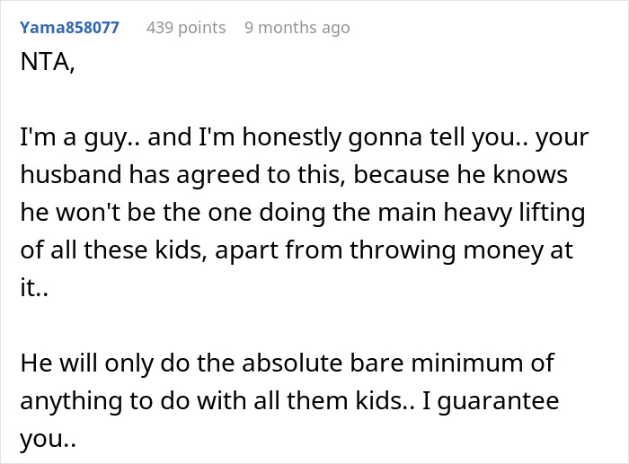 Husband Confused Why His Wife Refuses To Babysit His Ex-Wife&rsquo;s 9 Children