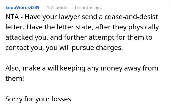 24YO Ignores Grieving Mom After Dad&rsquo;s Death, Attacks Her When She Refuses To Hand Over Inheritance