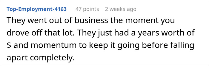 &ldquo;Only Take Things That Are Yours&rdquo;: Fired Worker Does As Told, Cripples Company Into Bankruptcy