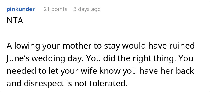 Mom&rsquo;s Last Attempt At Breaking Up Newlyweds Ends In Her Getting Kicked Out Of The Wedding