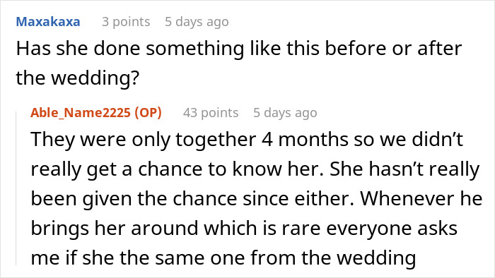 Bride Refuses To Forgive Brother&rsquo;s GF After Seizure Stunt Hijacks Her Wedding