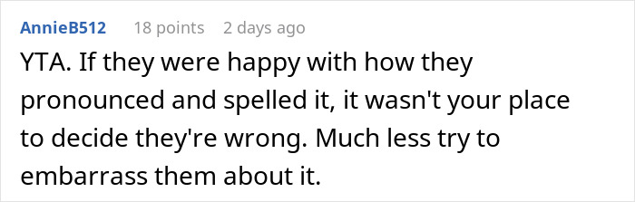 Mom Is Corrected On How To Pronounce Her Daughter's Name, Tells Person They Ruined Her Life Mom Is Corrected On How To Pronounce Her Daughter's Name, Tells Person They Ruined Her Life