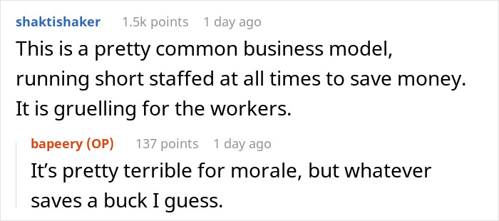 "The Look Of Horror On Her Face": Boss Is Shocked Her Ultimatum Didn't Work