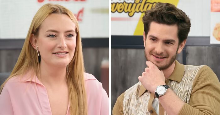 Fans Call Video Of Andrew Garfield And Amelia Dimoldenberg A 