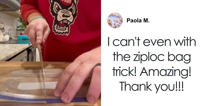 TikTok Dad Shares Ziploc Bag Trick, And People Are Calling It “The Best Thing Since Sliced Bread”