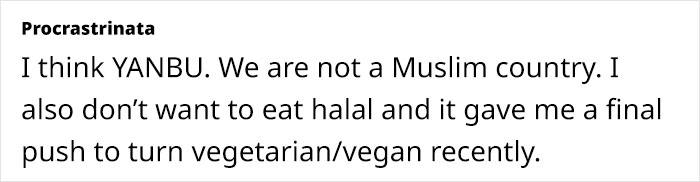 Woman Upset Over Her Daughter’s School Offering Only Halal Meat From Now On, Rants Online Woman Upset Over Her Daughter’s School Offering Only Halal Meat From Now On, Rants Online