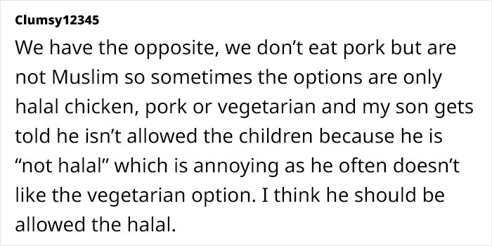 Woman Upset Over Her Daughter’s School Offering Only Halal Meat From Now On, Rants Online Woman Upset Over Her Daughter’s School Offering Only Halal Meat From Now On, Rants Online