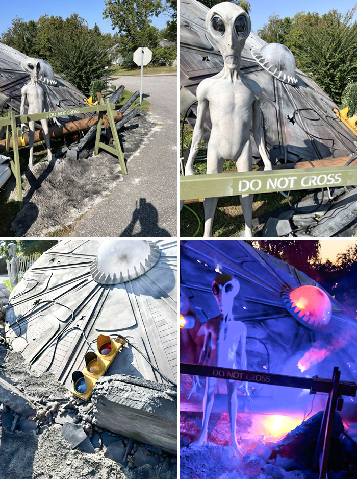 Our Yard, Alien Crash Site