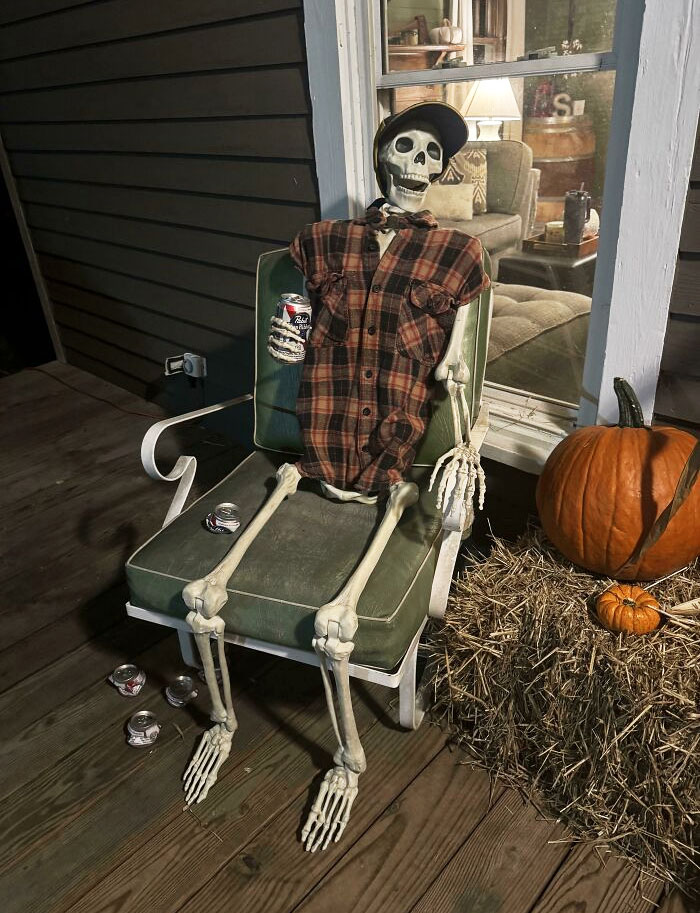 I Thought You All Would Appreciate My Halloween Decorations