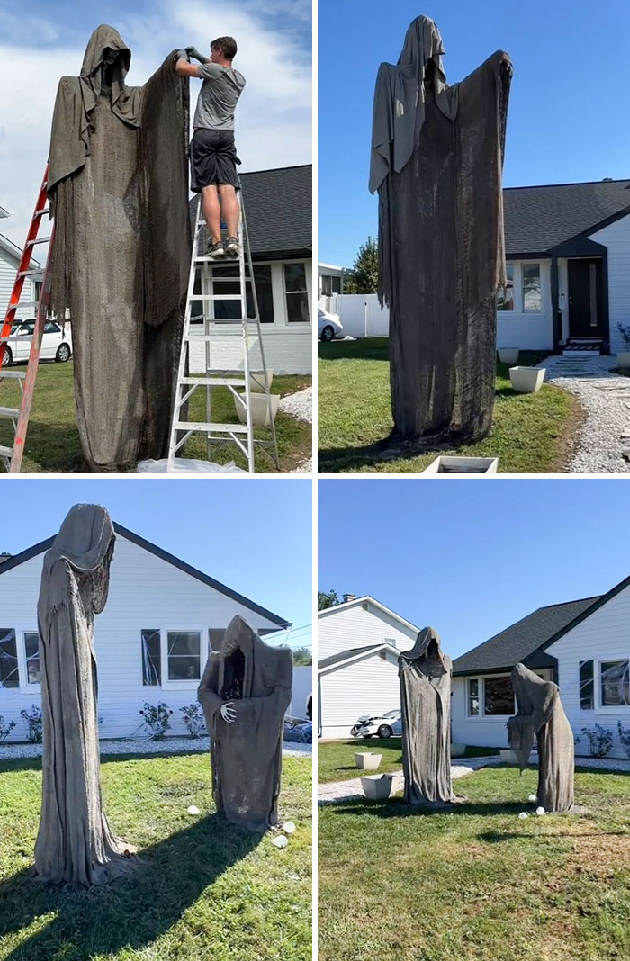 Making Of Our 14-Foot Ghost