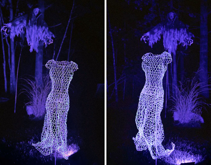 Chicken Wire “Ghost”. I Saw It On YouTube And Decided To Try Something Different