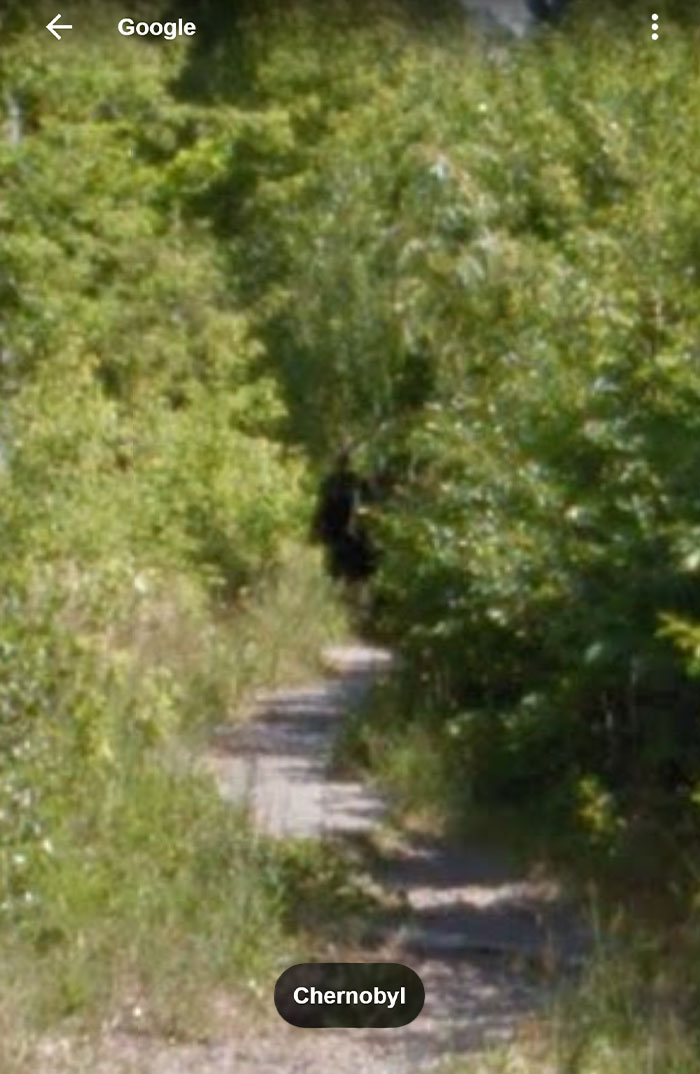 This Shadowy Ghost Someone Caught On Google Looking At Chernobyl