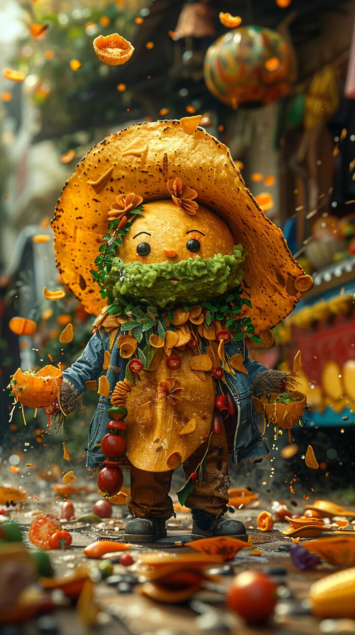 I Created Adorable Food Warriors, And Here Are The 16 Best Ones