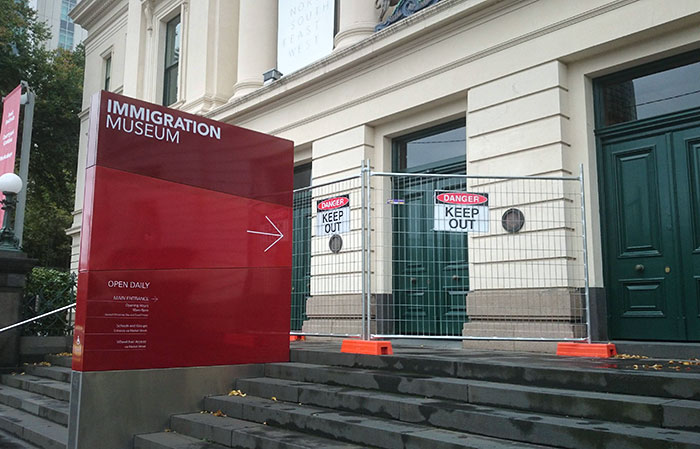 The Immigration Museum Is Looking Remarkable Accurate Right Now