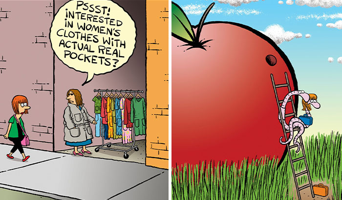 30 Funny One-Panel Comics By Bill Whitehead For A Quick Laugh