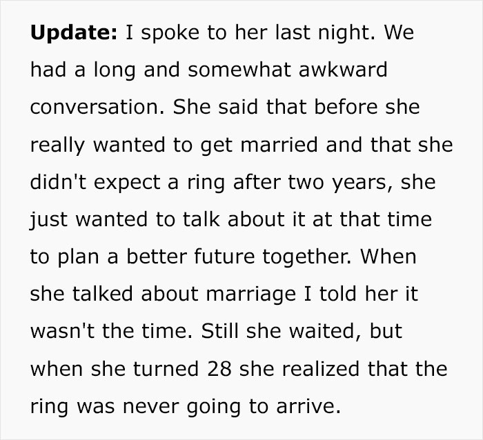 12 Years Down The Drain: Guy Finally Decides To Propose When He's Ready, GF Says 'No'