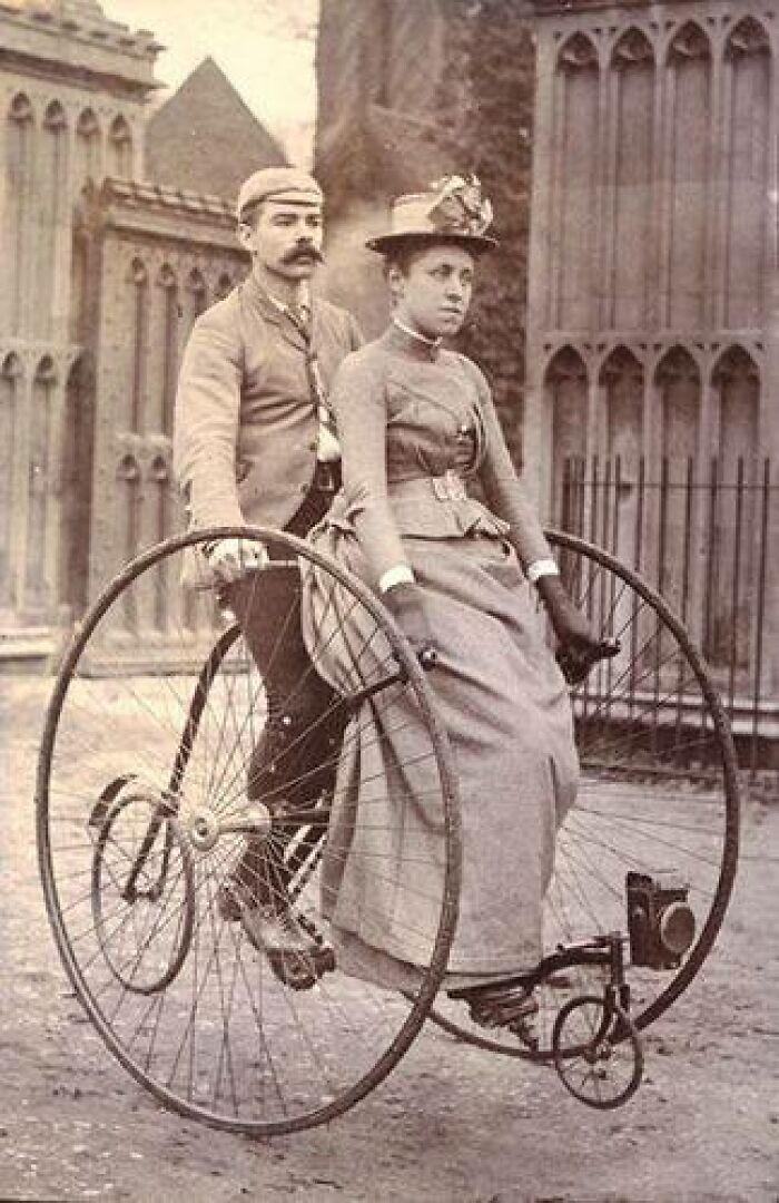 1899 Vintage Bicycle Built For Two