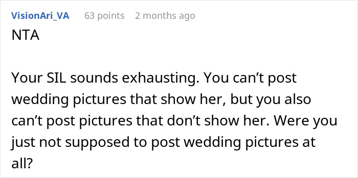 Groom Maliciously Complies With SIL&rsquo;s Demand To Not Post Photos With Her In Them Online