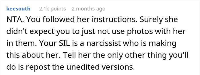 Groom Maliciously Complies With SIL&rsquo;s Demand To Not Post Photos With Her In Them Online