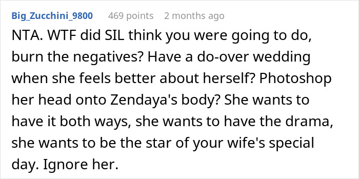 Groom Maliciously Complies With SIL&rsquo;s Demand To Not Post Photos With Her In Them Online