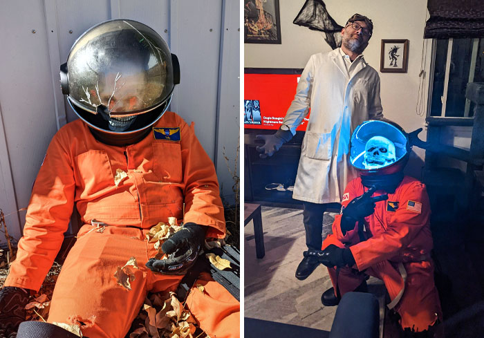 For Years I've Wanted To Make A Dead Astronaut Costume. This Year I Finally Made An Attempt