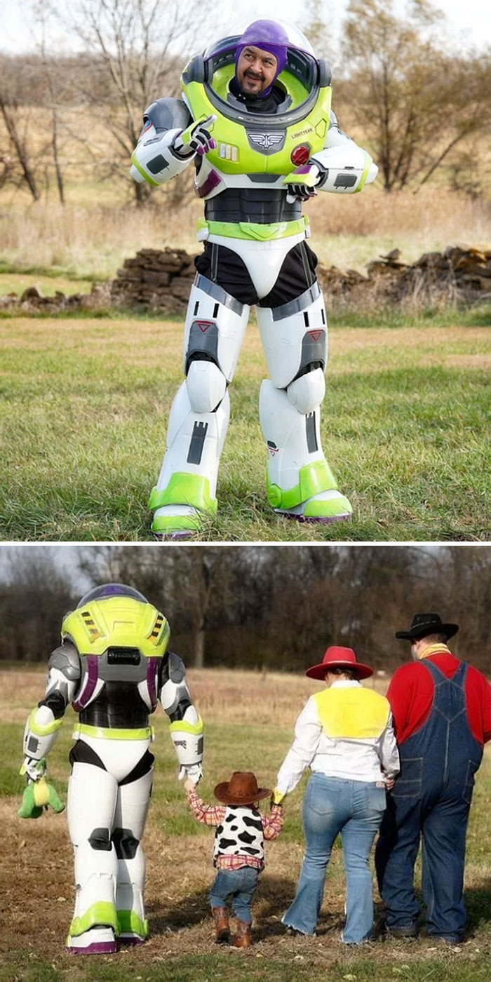 Buzz Lightyear Costume I 3D Printed, Assembled, And Painted For Halloween And Maybe A Con Or Two