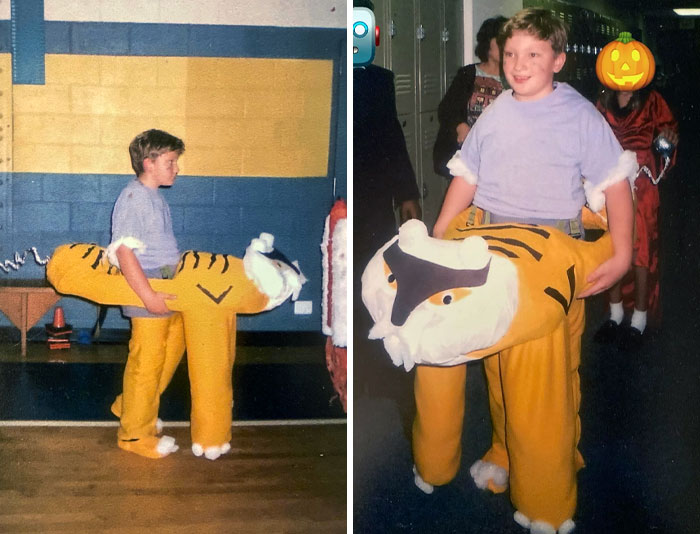 Pictures Of My Homemade Raikou Halloween Costume From 20 Years Ago