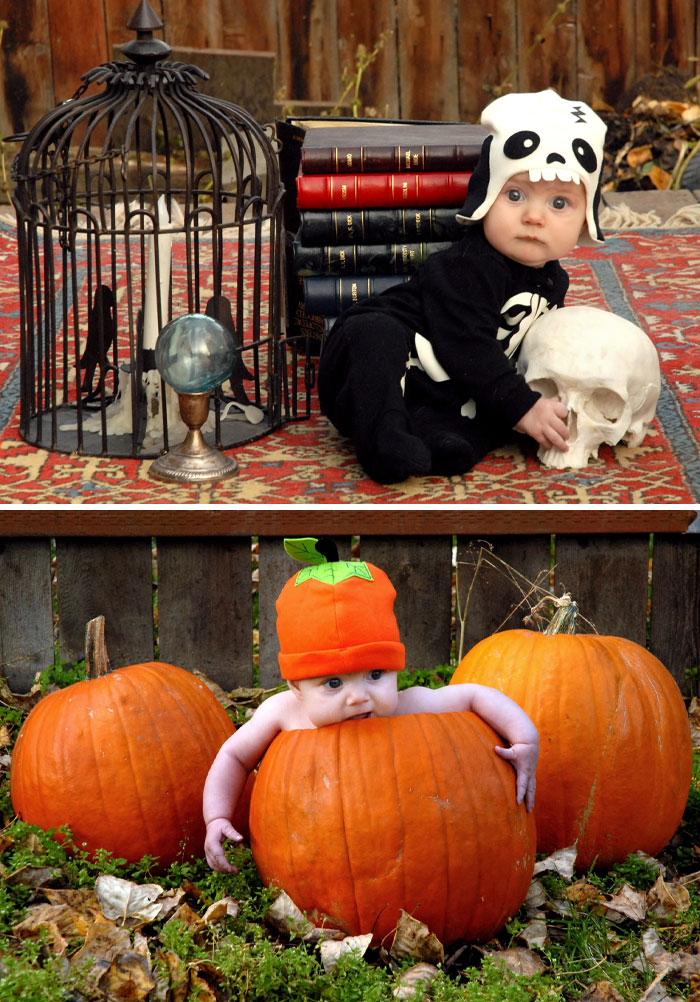 Throwback To 2013 And My Daughter's First Halloween