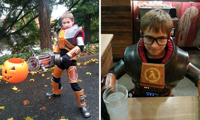 My 4th Grade Halloween Costume My Dad Made Me