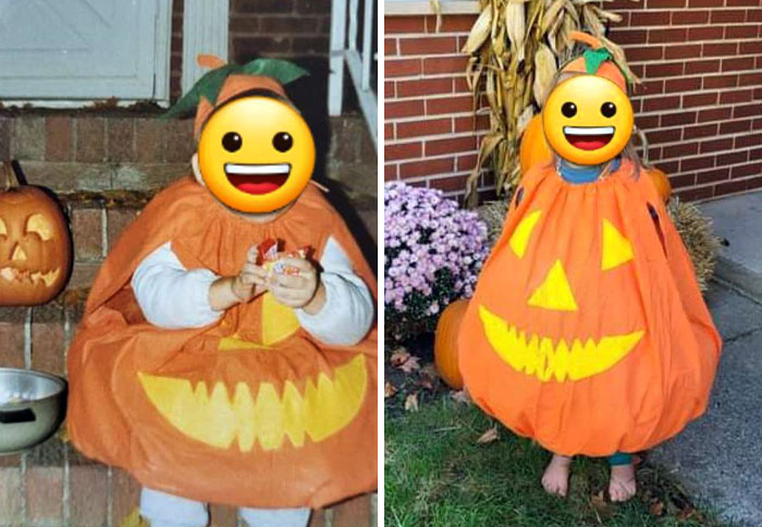 35yrs Ago My Mother Handmade Me This Halloween Costume. She Saved It All This Time And Now Gave To My Daughter