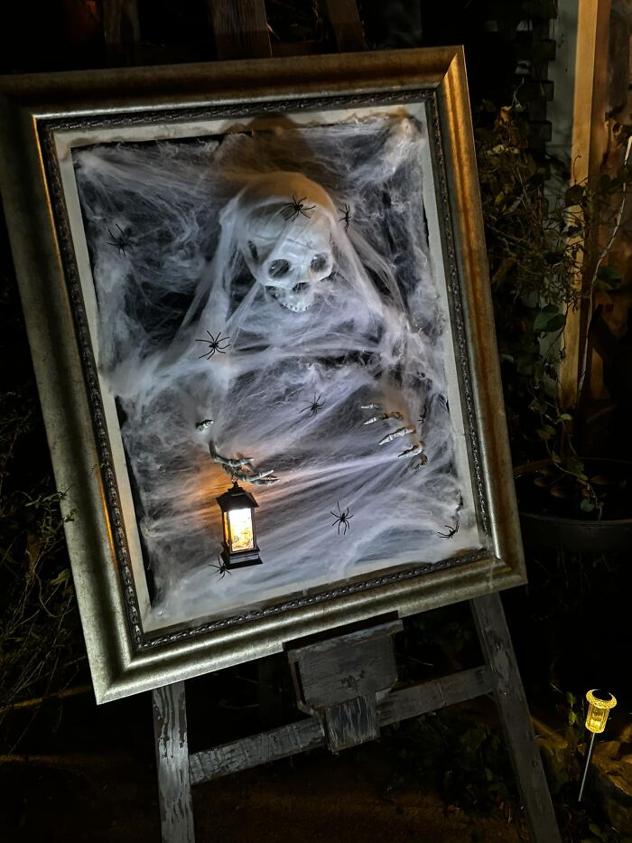 Skeleton Pic I Made From An Old Frame