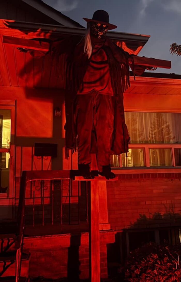 Jeepers Creepers Is Up. I Still Need To Add Cornstalk And Two Crows. What Do You Think!?