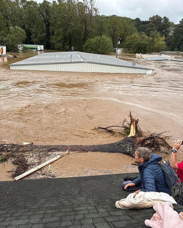 Final Photo Captures Grandparents Trapped On Roof Before Drowning With Their Grandson