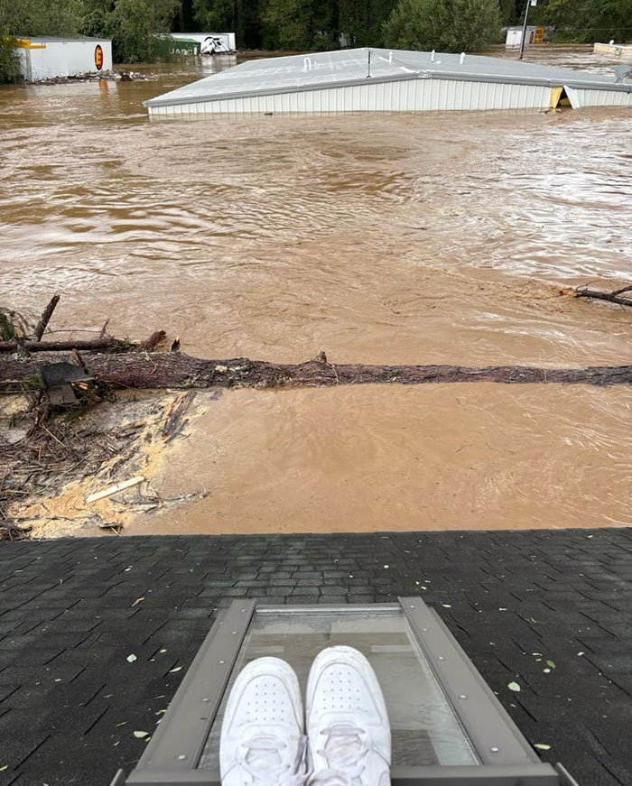 Final Photo Captures Grandparents Trapped On Roof Before Drowning With Their Grandson