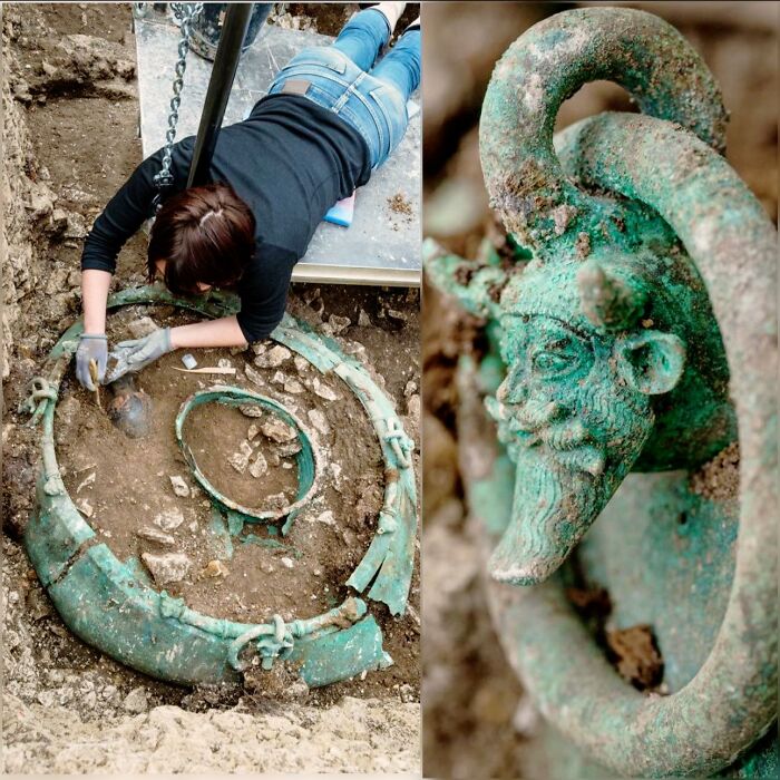 In 2015, Archaeologists Made An Extraordinary Discovery In The Champagne Region Of France—a Lavishly Furnished Tomb Belonging To A Celtic Prince Dating Back To The 5th Century Bc