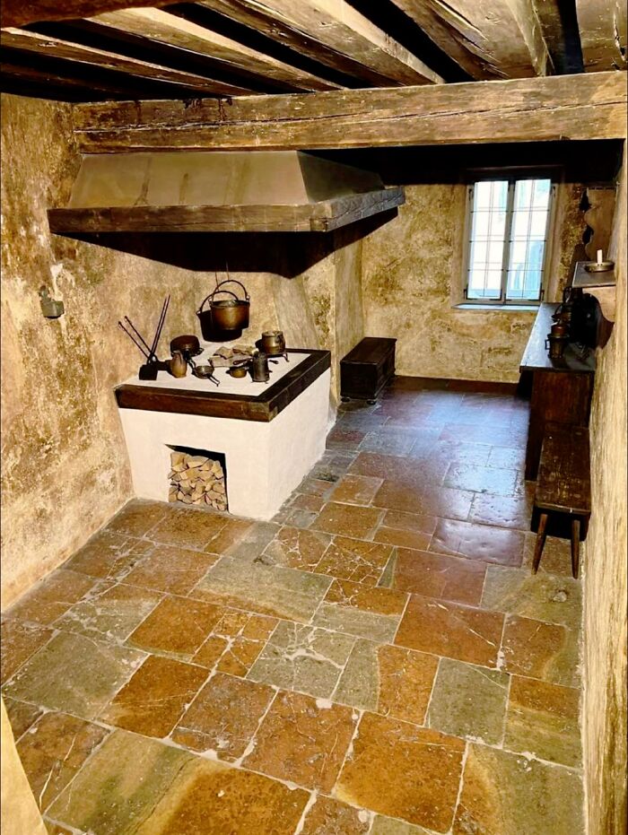 Mozart’s Kitchen Is Situated At No. 9 Getreidegasse In Salzburg, Austria, Within The House Where Wolfgang Amadeus Mozart Was Born