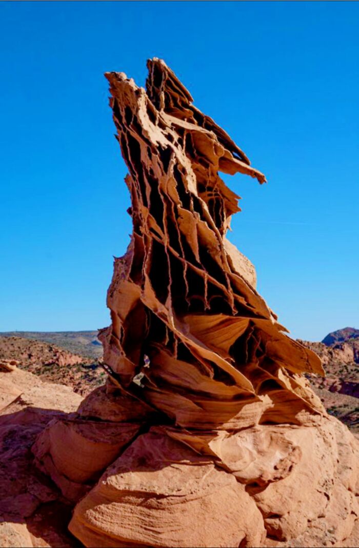 The Vermilion Cliffs, Located In Northern Arizona, Are Renowned For Their Striking Lacy Sandstone Formations