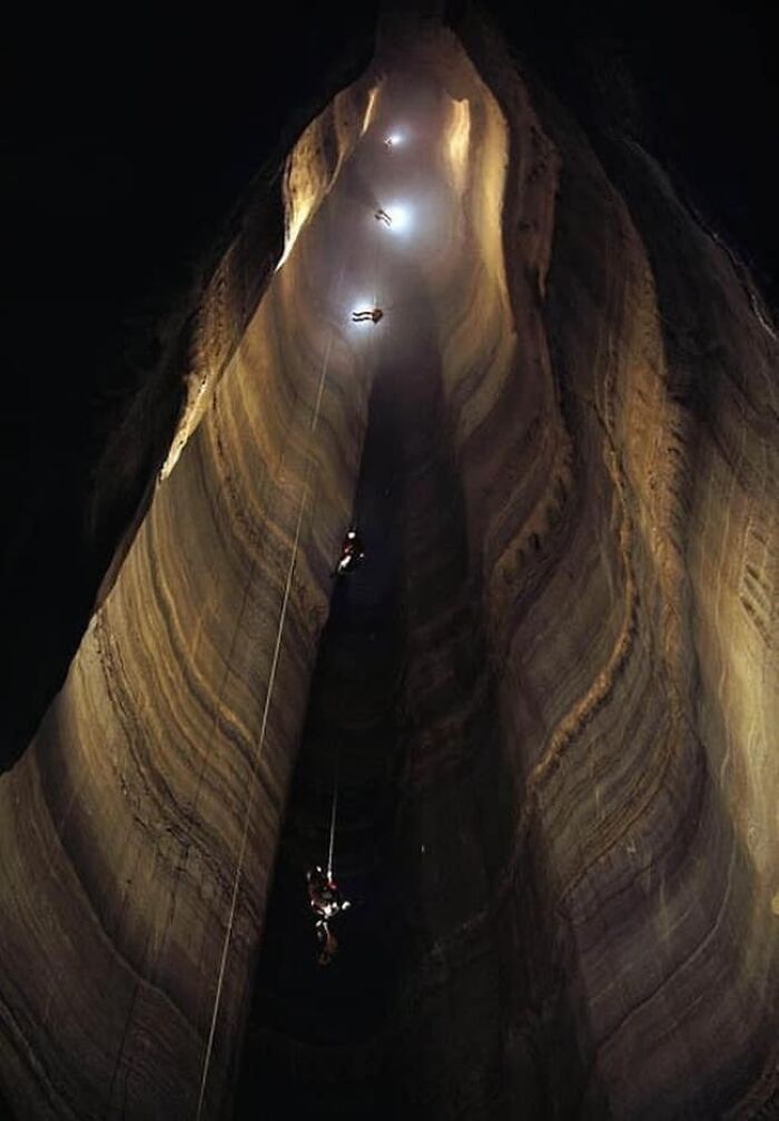 Voronya Cave, Also Known As Krubera Cave, Holds The Distinction Of Being The Deepest Known Cave On Earth