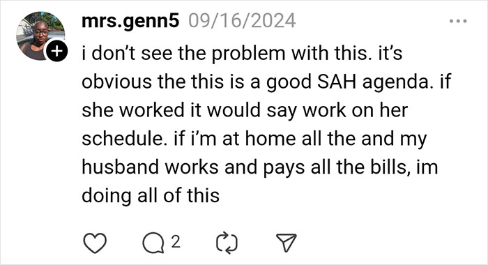 &ldquo;Smile&rdquo;: Wife Shares The Unhinged List Her Husband Prepared For Daily Chores She Must Follow