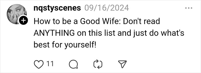 &ldquo;Smile&rdquo;: Wife Shares The Unhinged List Her Husband Prepared For Daily Chores She Must Follow