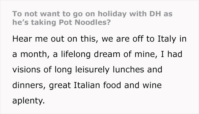 Man Adamant About Not Eating Out On Vacation, Says He&rsquo;s Ok With McDonalds, Wife Is Livid