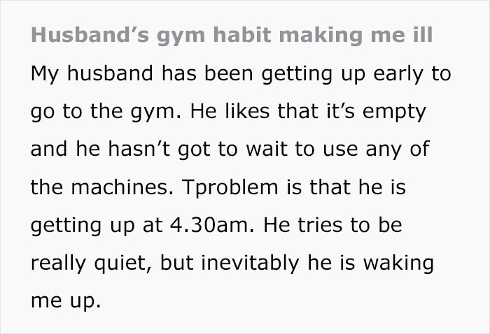 Wife Is Tired Of Husband Going To The Gym 4 Hours A Day: “He’s Not Going To The Gym” Wife Is Tired Of Husband Going To The Gym 4 Hours A Day: “He’s Not Going To The Gym”