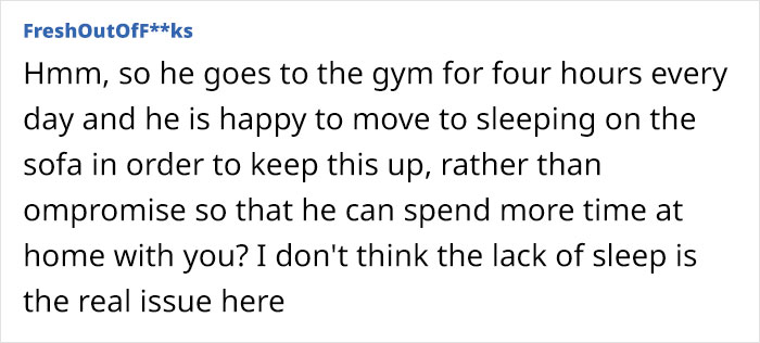 Wife Is Tired Of Husband Going To The Gym 4 Hours A Day: “He’s Not Going To The Gym” Wife Is Tired Of Husband Going To The Gym 4 Hours A Day: “He’s Not Going To The Gym”