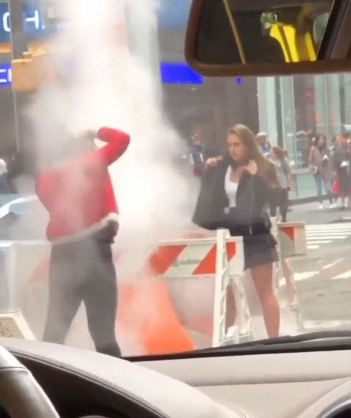 No Better Way To Start The Day Than Pee Steam In Your Face