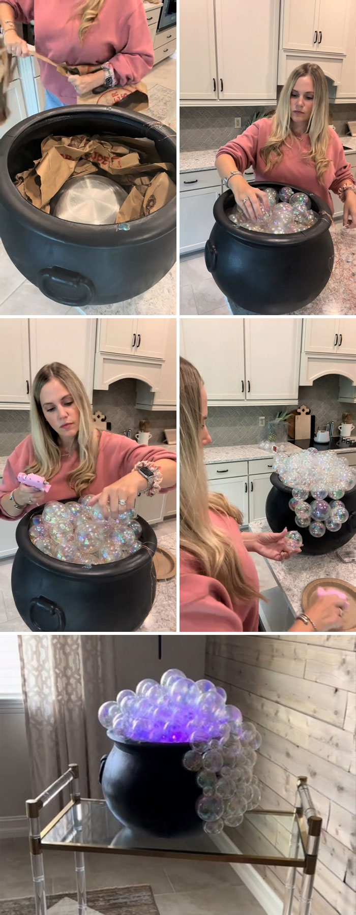 DIY Cauldron 2023 Version. I Made A Few Adjustments This Time, And I Think This One Is My Favorite