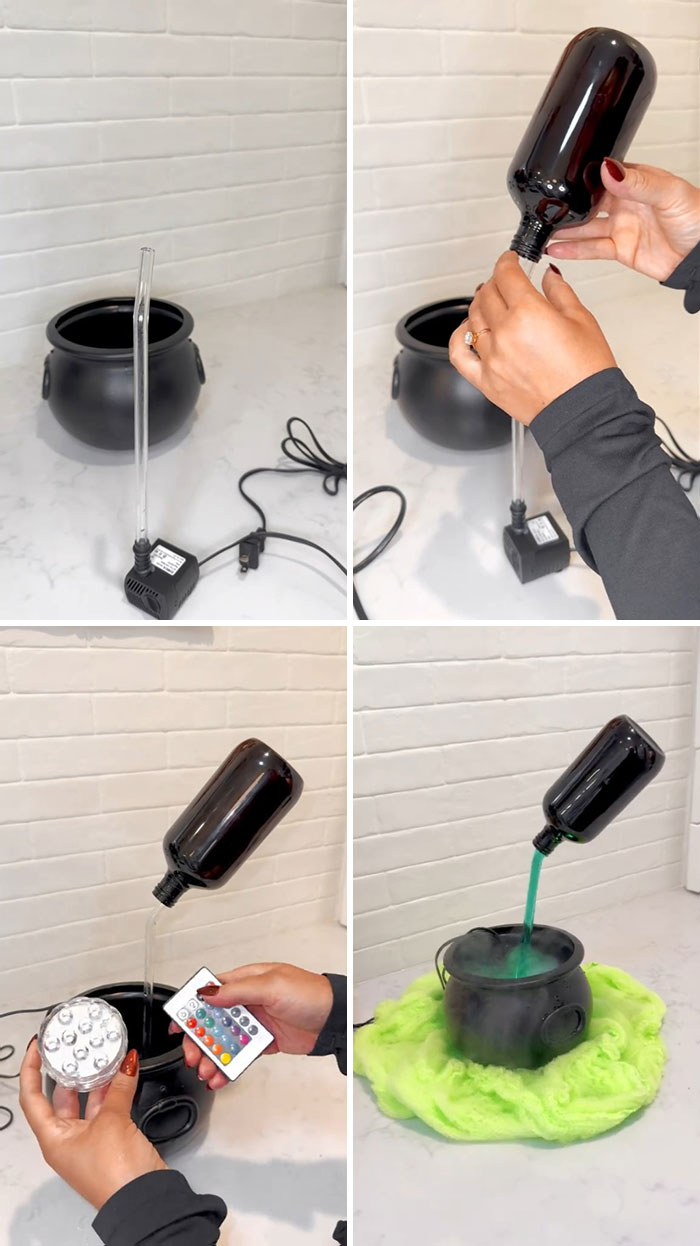 This Spooky DIY Was So Fun And Easy To Make, Can't Wait For Halloween