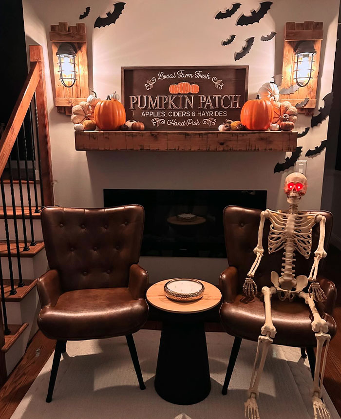 Mr. Bones Is Back. Getting Halloween Ready With My Favorite Decor 