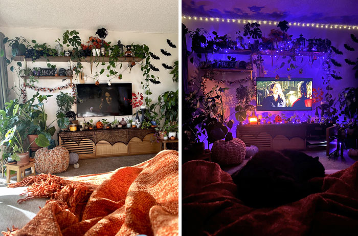 My Cozy Setup. It's Been Hard Leaving My Couch This Month